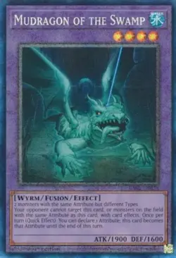Yugioh! Mudragon of the Swamp - RA01-EN028 - Prismatic Collector's Rare - 1st Ed - Image 1