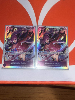 X2 One Piece TCG - Vinsmoke Reiju ENGLISH EB03-031 HEROINES SR Near Mint BUNDLE - Image 1