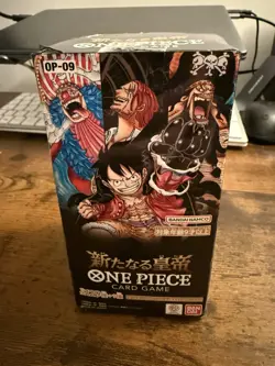 The Four Emperors - OP-09 Booster Box - One Piece Japanese - Sealed - Image 1