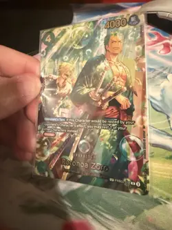 Roronoa Zoro SP OP14 PRB02-006 One Piece Card Game - Image 1