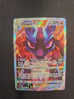 Lucario VSTAR SWSH291 SWSH: Sword & Shield Promo Cards Holo - Image 1