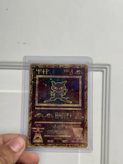 Pokemon Ancient Mew Mewtwo Promo Holo Card Nintendo Standard - Image 1