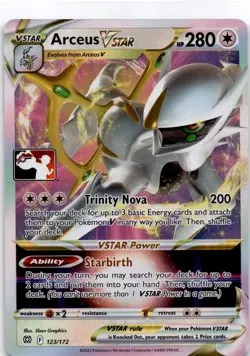 Arceus VSTAR 123/172 Prize Pack Series Cards Holo - Image 1
