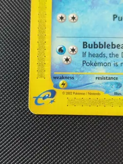 Poliwhirl 89/165 Expedition E-Series Non-Holo Pokemon Card Light LP+ - Image 5