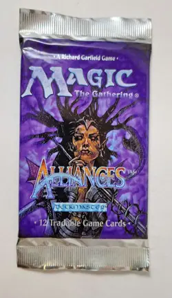 Alliances Booster Pack Sealed Magic The Gathering MTG Unopened SEALED - Image 1