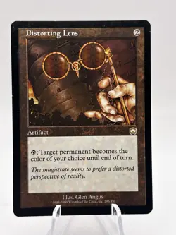 Distorting Lens 293/350 Mercadian Masques MMQ MTG MP - Image 1