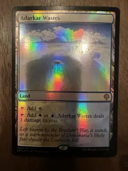 Adarkar Wastes : MTG *FOIL* Dominaria United #243 / NM - Image 1