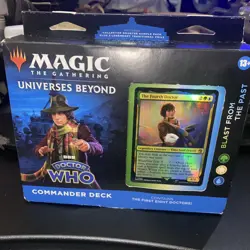 Magic the Gathering CCG: Doctor Who Commander Deck - Blast from the Past 195166228815 - Image 1