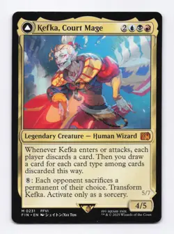 Kefka, Court Mage 0231 (M) MTG FINAL FANTASY (FIN) - Image 1