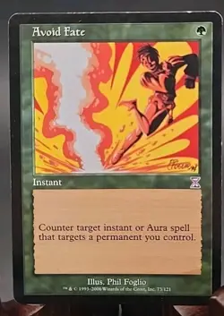 Avoid Fate Timeshifted MTG Regular Heavily Played - Image 1