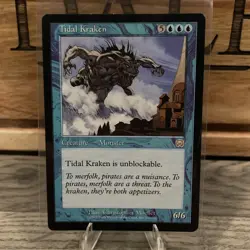 MTG - Tidal Kraken - Mercadian Masques - NM - Image 1