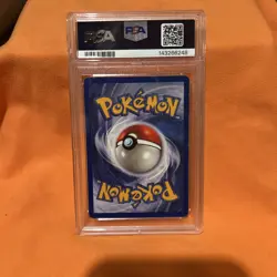 Pokemon Vaporeon Jungle Holo Rare No Symbol PSA 6 #12/64 1999 Nintendo - Image 2