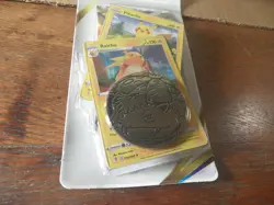 A-7 Pokemon Brilliant Stars checklane blister pack Raichu Pikachu promo cards - Image 3