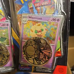 Pokemon Phantasmal Flames Checklane Blister Set of 2 Packs Cottonee / Whimsicott 820650853319 - Image 3