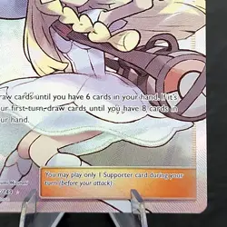 Pokemon Lillie 147/149 Sun & Moon Full Art Ultra Rare Trainer Supporter NM - Image 2
