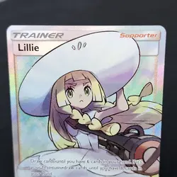 Pokemon Lillie 147/149 Sun & Moon Full Art Ultra Rare Trainer Supporter NM - Image 3
