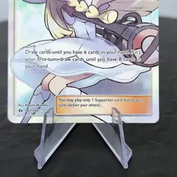 Pokemon Lillie 147/149 Sun & Moon Full Art Ultra Rare Trainer Supporter NM - Image 4