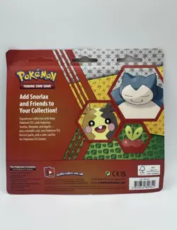 Pokemon TCG: Snorlax, Morpeko & Applin Cards with 2 Blister Packs & Coin 820650809842 - Image 3