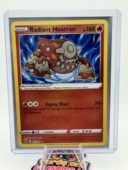 Radiant Heatran - 027/189 Astral Radiance SHINY Pokemon - NM/MINT - Image 2