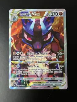 Pokemon Promo Lucario Vstar #SWSH291 - Image 1