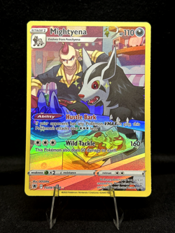Pokemon TCG: Mightyena TG09/TG30 Swsh10: Astral Radiance Trainer Gallery Holo - Image 1