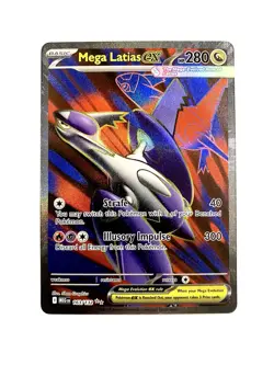 Mega Latias ex 163/132 Mega Evolution Full Art Ultra Rare Pokemon TCG NM - Image 1