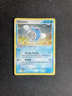 Pokemon Poliwhirl Fire Red Leaf Green Reverse Holo 46/112 - NM - Image 1