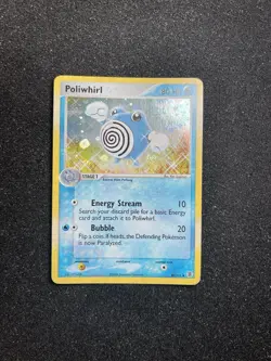 Pokemon Poliwhirl Fire Red Leaf Green Reverse Holo 46/112 - NM - Image 2