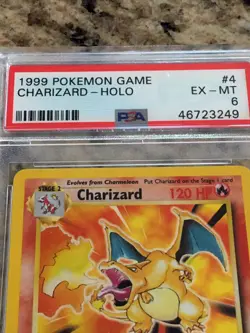 Charizard Blastoise Venusaur PSA 6/6/7 WOTC 1999 Pokemon Base Set Unlimited Trio - Image 3