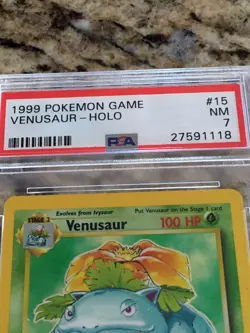 Charizard Blastoise Venusaur PSA 6/6/7 WOTC 1999 Pokemon Base Set Unlimited Trio - Image 4