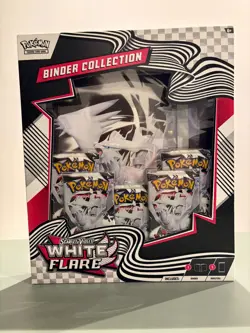 SEALED - Pokemon Black Bolt White Flare - White Flare Binder Collection - Image 1
