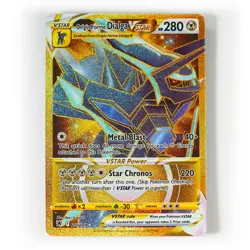 Pokemon - Origin Forme Dialga VSTAR - 210/189 - SWSH Astral Radiance - Gold - Image 1