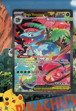 Pokemon TCG Mega Venusaur ex Special Illustration MEGA Evolution 177/132 LP/NM - Image 1