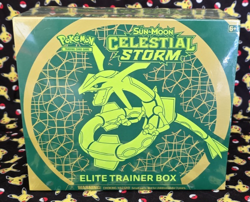 Pokemon 2018 Sun & Moon Celestial Storm Elite Trainer Box ETB Sealed - Image 1
