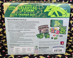 Pokemon 2018 Sun & Moon Celestial Storm Elite Trainer Box ETB Sealed - Image 2