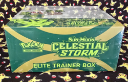 Pokemon 2018 Sun & Moon Celestial Storm Elite Trainer Box ETB Sealed - Image 5