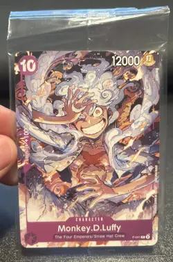 One Piece TCG - Monkey D. Luffy P-041- Pirates Party Vol.5 - Sealed New - Image 1