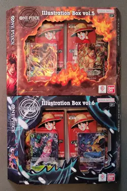 One Piece Illustration Box Vol. 5 and Vol. 6 Factory Sealed Lot of 2 - Image 2