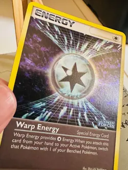 Warp Energy 100/115 Reverse Holo [LP/NM-] [Ex Unseen Forces] (2005) Pokemon Card - Image 3