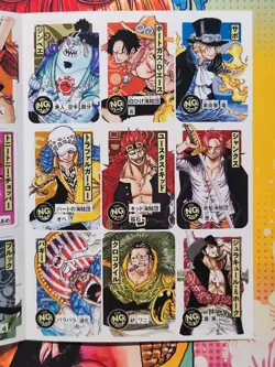 Saikyo Jump original card game “ONE PIECE” IMAGINE WANTED Japanese - Image 2
