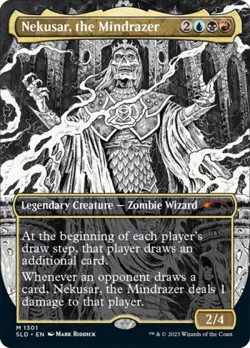 MTG English Nekusar, the Mindrazer (1301) NM Foil Secret Lair - Image 1