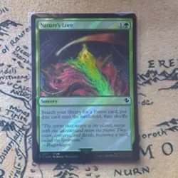 Nature's Lore (Surge Foil) #311 (NM) Final Fantasy FIC Magic MTG - Image 1