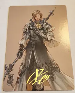 Dion, Bahamut's Dominant Art Card (Gold-Stamped Signature) Art Series: Final... - Image 1