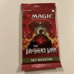 MTG Magic the Gathering The Brothers' War Set Booster Pack - Image 1