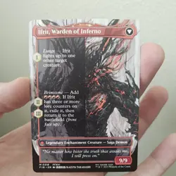 MTG Final Fantasy English Clive, Ifrit's Dominant Borderless 0318 Non-Foil - Image 3