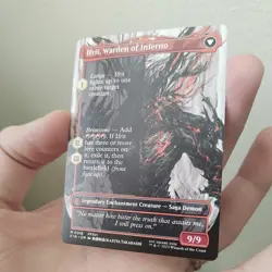 MTG Final Fantasy English Clive, Ifrit's Dominant Borderless 0318 Non-Foil - Image 4