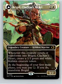 Magic the Gathering Borderless Brigid, Clachan's Heart Lorwyn Eclipsed MTG - Image 1