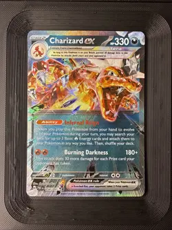 Charizard ex 054/091 - Pokemon TCG SV: Paldean Fates - Double Rare Holo (NM) - Image 1