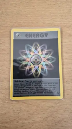 Pokemon TCG Team Rocket Special Energy Rainbow Energy 80/82 - Image 1