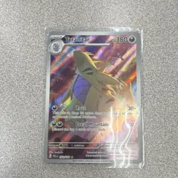 Pokemon Tyranitar Sv02: Paldea Evolved Illustration Rare Holo 222/193 180HP - Image 1